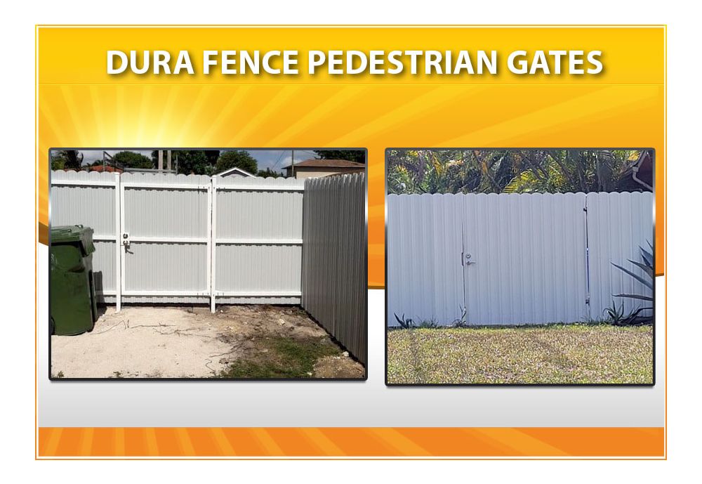 Dura Fence Pedestrian Gates - Dura Fence Store